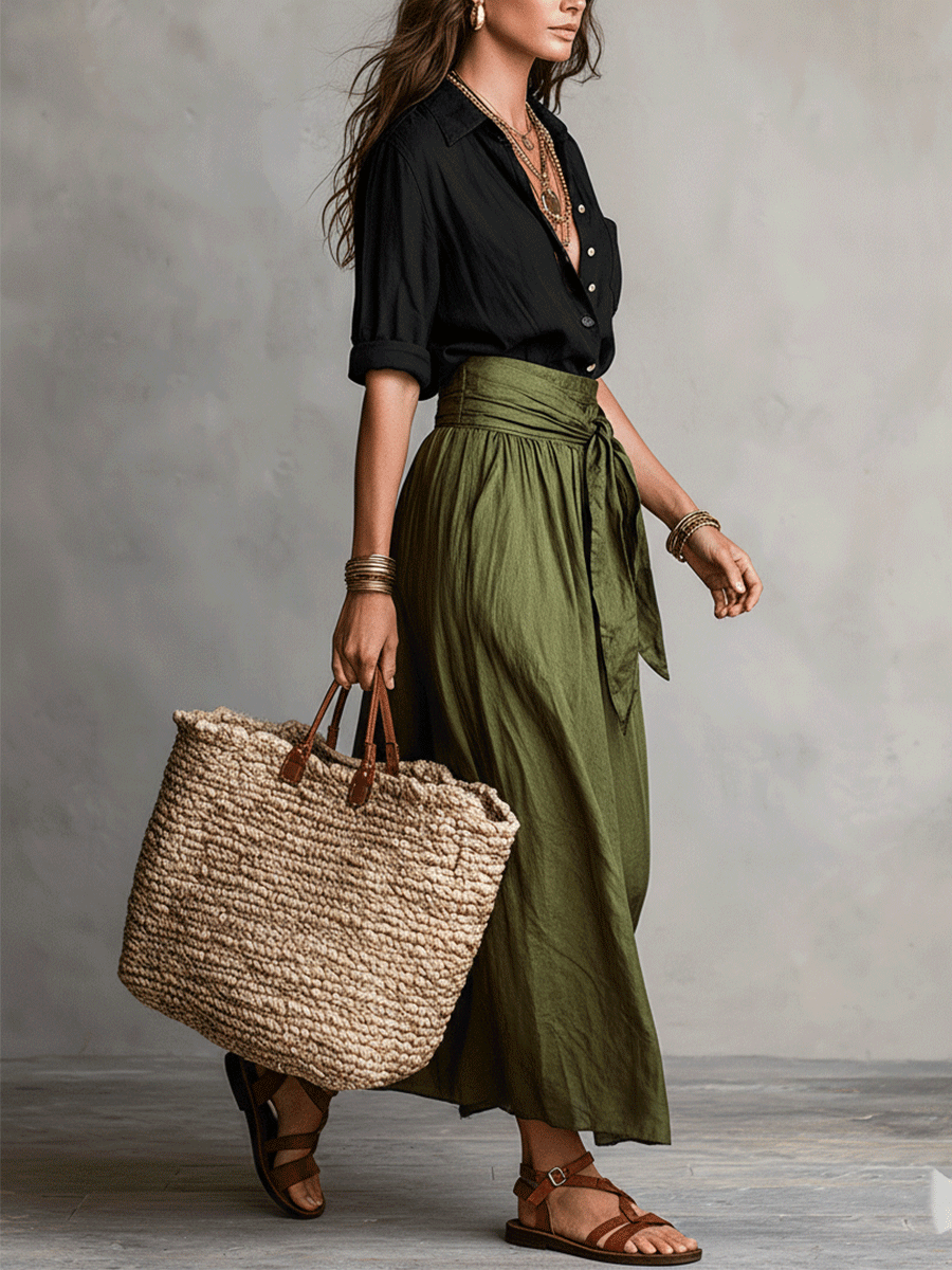 Matilda | Elegant Two-Piece Skirt Set